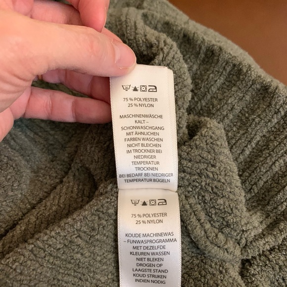 Cynthia Rowley Chenille Sweater, Small, Sage Green. - Picture 10 of 13